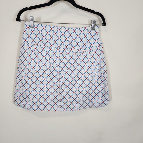 Lady Hagen Women's 17'' Tummy Control Golf Skort in Star Multi Plaid - Size S - Picture 7 of 11